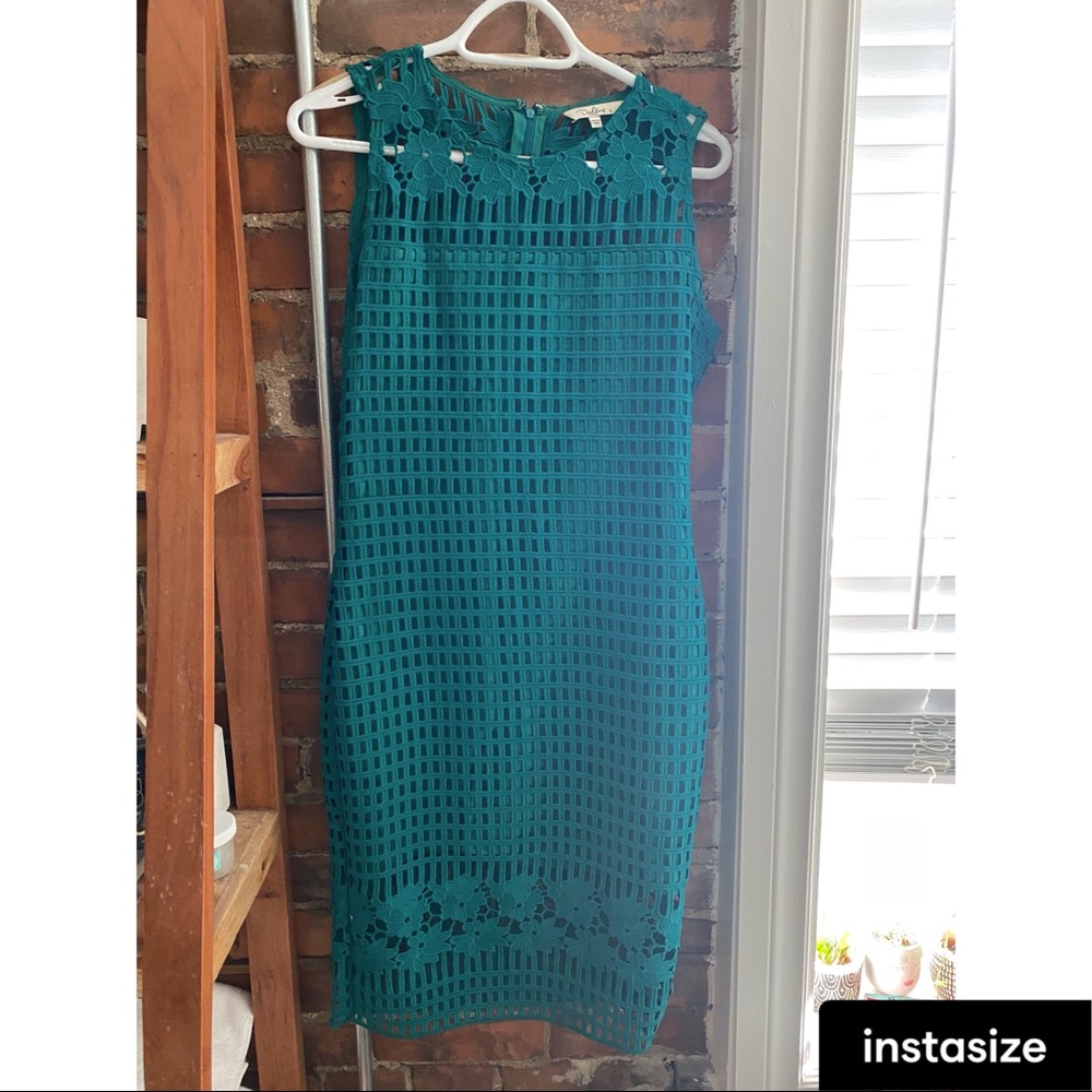 Beautiful emerald green dress